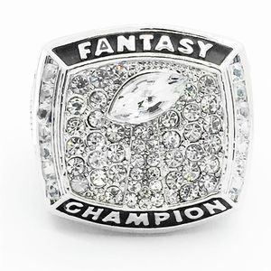 New Arrival 2017 Fantasy Football Team Championship Ring FFL Exquisite Football Anel Masculino for Fan Collection SP1274222e