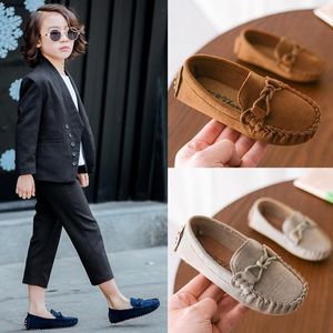 Athletic Shoes 2023 Children Boys Girls Leisure Loafers Solid Color Soft Bottom Breathable Casual Sapato Infantil Kids Arrival