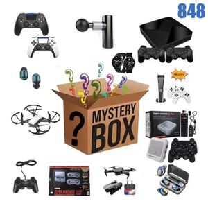 Cuffie Lucky Bag Mystery Boxes C'è una possibilità di aprire le fotocamere dei telefoni cellulari Droni Console di gioco Smart Watch Auricolare Altro regalo 848D