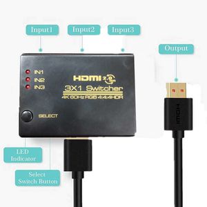 HDMI2.0 Переключатель 3 в 1 OUT 4K 60 Гц 3 1 HDCP2.2