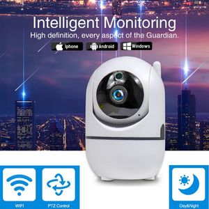 Full 1080p IP Camera Home Segurança Indoor Rastreamento automático Baby Monitor Vision Vision Wi -Fi