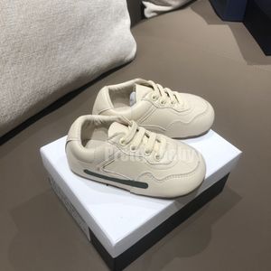 Vita sneakers för baby pojke flicka märke barn casual skor äkta läder barn sportskor småbarn promenadskor 1-3 år