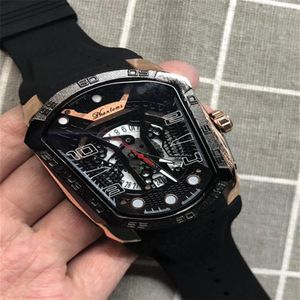 Nowa wysokiej jakości wysokiej jakości AA3A Phantoms Warrior Watches Men's Watches Mash Masher Watch Strap Casual Rubber Pasp Men Sportswatc235s