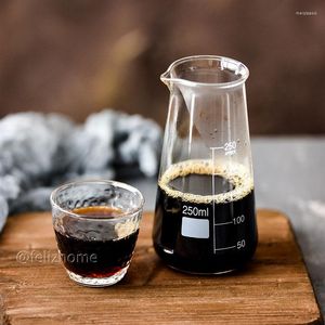 ワイングラスカフェブティックハンド醸造コーヒー共有ポットセットドリンクカップテーパースケール