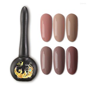 Nail Polish Supplies Nails UV Gel 15 Ml High Glossy Easy Soak Off Fast Dry Safe Environment Milk Nude Resin Glue Pure Color