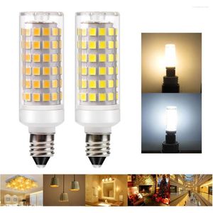 Luce Sostituisci Lampadina G9 E11 E12 E14 E17 BA15D 9W DC 110V 220V 2835 Alogena in ceramica dimmerabile unica per lampadari