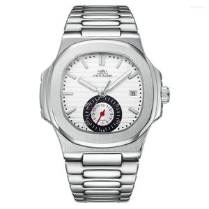腕時計2023オートマチックウォッチブランド高品質のステンレススチールツアービヨンメカニカルウォッチメン用のメカニカルウォッチ防水男性時計ギフト