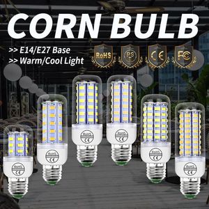 Led E27 Bulb E14 Corn Lamp Indoor Lighting 220V Spot Light 5730 Bombilla GU10 Household Energy Saving Candle