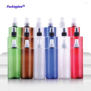 Butelki do przechowywania 10pcs spray spray plastikowe puste duża pojemność mgła sprayerowa Dysze napełniane pojemnik na atomizer rurka czerwona 500 ml