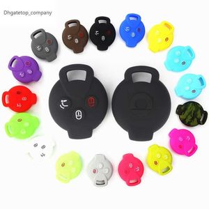 NYCKEL NYTT SILICONE CAR CASE REMOTE COVER FÖR MERCEDES BENZ SMART 451 CHIAVE ROADSTER CROSSBLADE FORTWO ROADSTER K FORFOUR AITACK