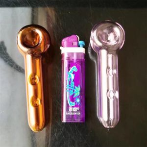 Rauchpfeifen Neue Gruben Farbe Rauchtopf, Großhandel Glasbongs, Glas Shisha,