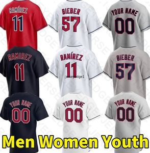 2023 Anpassade Jose Ramirez Jersey Harold AMed Rosario Jim Thome Ricky Vaughn Franmil Reyes Shane Bieber Tyler Naquin Logan Allen Gimenez Daniel Johnson Bobby