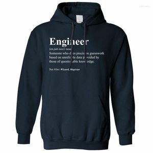 Felpe con cappuccio da uomo Felpe Definizione di un ingegnere Felpa con cappuccio Ingegneria Definisci Divertente scherzo di matematica T-shirt con cappuccio Magliette per adolescentiMen's Patr22