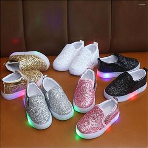 Buty sportowe dla dzieci trampki dla niemowląt Led Infant Girl