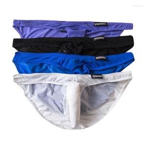 Underpants 4pcs/lotes homens resumos elefante pênis bolsa deslize roupas íntimas lingerie lingerie erótica sexy tanga homme ropa interior calcinha gay