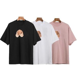 Mens Womens Summer Designers Bears T-Shirts For Men s Tops Luxurys Letter Embroidery Tshirts Clothing Short Sleeved 23ess