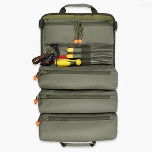 Storage Bags "Kangaroo" Outdoor Camping Multifunctional Hanging Bag RG Nylon Home Tools Sundries 5 Pocket Holder Pouch Organizer