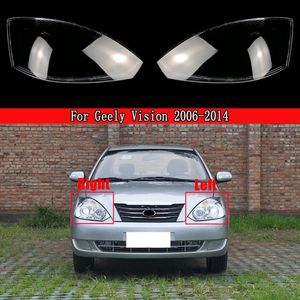 Beleuchtungssystem Andere Auto-Frontscheinwerfer-Objektivabdeckung Autoscheinwerfer Lampenabdeckung Transparente Lampenschirme Lampenschale für Geely Vision 2006-2014