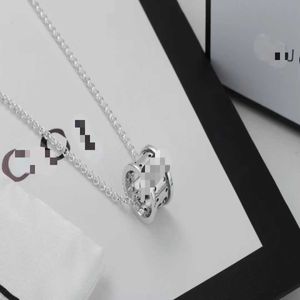 20% off all items 2023 New Luxury High Quality Fashion Jewelry for High-quality silver ring fortune necklace personality simple light luxury collarbone chain