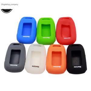 Case New Silicone Key Car Remote Control Case Car Key Case for Starline A92 A94 A64 Car Alarm Lcd Remote Control Keychain Case