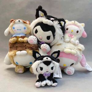 2023 neue Kawaii Plüsch Spielzeug Cinnamoroll My Melody Kuromi Puppe Cosplay Shiba Inu Hund Serie Weiche Plüsch Spielzeug für Mädchen geburtstag Geschenke