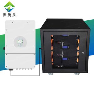 48V 600AH Lithium Ion Battery 30kwh Lifepo4 Battery and 10kw 3 Phase Deye Hybrid Inverter