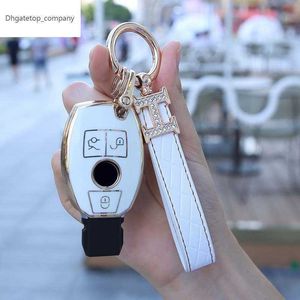 Car New New Style Key Case Cover For Mercedes Benz w211 w204 A B R G Class GLK GLA GLC GLR W210 W176 W202 W463 Shell Accessories