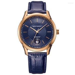 Wristwatches Seagull Watches 519.32.5110 Ultra Thin 10mm Hand Wind Men's Watch High Quality Top Brand Wrist Man 2023 Modern