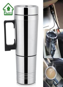 NIEUWE AUTO VERWARMING CUP 1224V Boiler Kettel Elektrische ketel Koffie Thee Kookverwarmde mok Boiler Reisketel voor auto LJ6197697