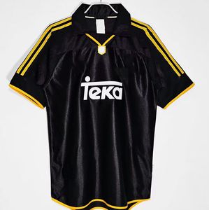 2004 2005 2006 Retro Futbol Forması Morientes Zidane Figo Raul Hierro Roberto Carlos Beckham 1998 1999 2000 2001 Camisas Vintage de Tayland Madrids Futbol Gömlekleri