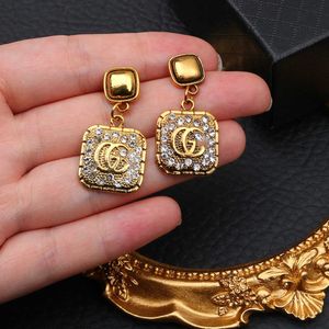 60% OFF 2023 New Luxury High Quality Fashion Jewelry for Bronze silver needle new earrings Korean Earrings femininity
