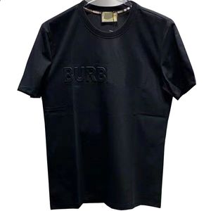 Men's T-shirt summer men's and women's short-sleeved fashion T-shirt cotton quality shirt casual classic pattern Han shirt