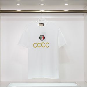 メンズレディースデザイナーメンズTシャツプリントファッションマンTシャツ最高品質のカジュアルティーショートスリーブラグジュアリーヒップホップストリートウェアTシャツS-2xl