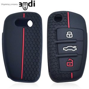 Remote Button New 3 Case Key Cover Protection Auto Accessories for Audi A1 A3 8v A6 C6 A3 8p A4 B7 A5 A7 A8 S5 S6 S7 Q5 Q7 RS5 SQ5