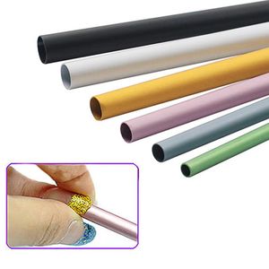 Kit per nail art 6 pezzi/set Punte per asta curva C Shaping Stick Tube Bar Strumento per manicure in acrilico UV Strumenti per unghie di diverse dimensioni