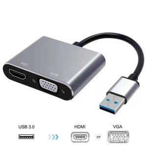 Display de adaptador VGA USB3.0 para HDMI na mesma tela