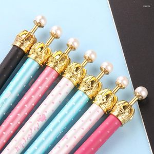 1 stücke Kawaii Orb Crown Gel Stift Set Schlüssel Schule Liefert Büro Stationäre Po Stifte Schreibwaren