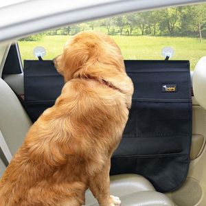 Hundbilsäte täcker Oxford Cat Side Door Windows Protector Pad Pet Carrier Accessories Scratch Mat med fast sug