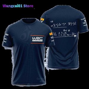 wangcai01 T-shirts för män Oversized Streetwear Mode 3D-tryckt Motorsport Rally T-shirts med rund hals Kläder av hög kvalitet Customizab 0306H23
