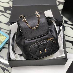 10A Original quality woman school bag Backpack 22B 20cm luxury designer bags genuine leather shoulder bag With box C138