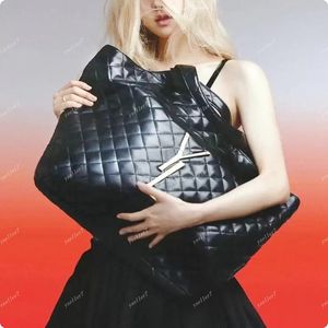 ICare maxi boodschappentas 58 cm en 48 cm gewatteerde lambskine -ontwerper tassen vrouwen