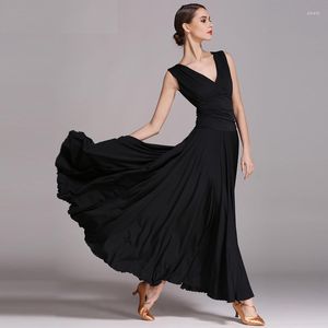Stage Wear Fashion Ballroom Dance Competition Dresses Waltz Performance Dress Clothing Long Skirts Women Modern Costumes For Dances DWY665