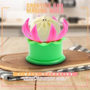 Moldes de cozimento Diy Pastries Pie Molas de bolinho de bolinha chinesa Baozi Mold and Kitchen Tool Fonsed Byled Bun Fathing Mold Nerg