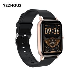 Yezhou2 H80 1,69 polegada à prova de água Bluetooth Chamada Smart Watch 7 com 1,69 caractere de metal de toque completo e smartwatches para pressão arterial