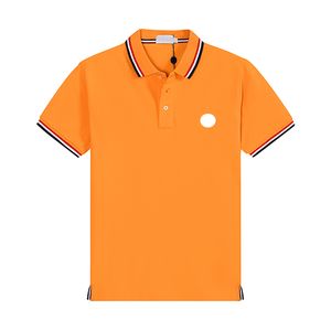 Polo da uomo di base 6 colori Maglietta da uomo T-shirt da uomo con ricamo sul petto Logo Polo Magliette estive Francia T-shirt di marca di lusso Uomo Top Taglia M - XXL 223
