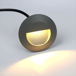 Lampy ścienne na zewnątrz Wodoodporna lampa LED 3 W Light Light Stape Light