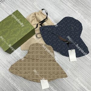 Classic Old Flower Fisherman Hats Letter Men Women Sunshade Bucket Hats Floppy Sun Hat Street Caps Wide Brim Hat