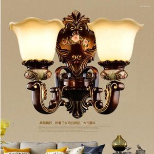 Wall Lamps Art Studio Antique Lamp Dining Room Bar 2-arm Project Industrial Sconce Salon Cafe Light E27 LED Lighting