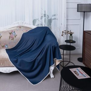 Blankets Summer Cooling Blanket Comfy Double-sided Fabric Weighted Cool-to-Touch Tech Fiber Breathable Throw