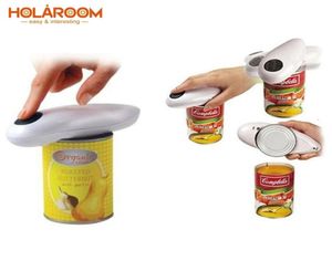 Holaroom Innovative Electric Tin Opener One Touch Jar Opener Practical Can Bottle Operner Automatic Jar Operner Kitchen Gadgets 2012450195